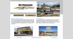 Desktop Screenshot of em-precision.com